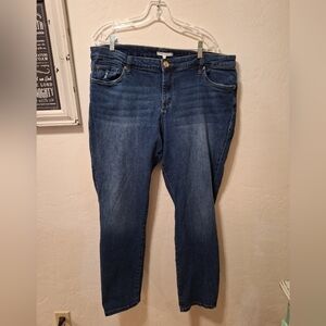 STS Blue Straight Leg Jeans with Medium Wash SIZE 20/35